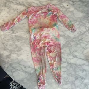 Little Sleepies Cotton Candy Pajama Set 18-24 months